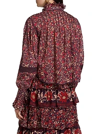 Chelsea Floral Cotton Blouse