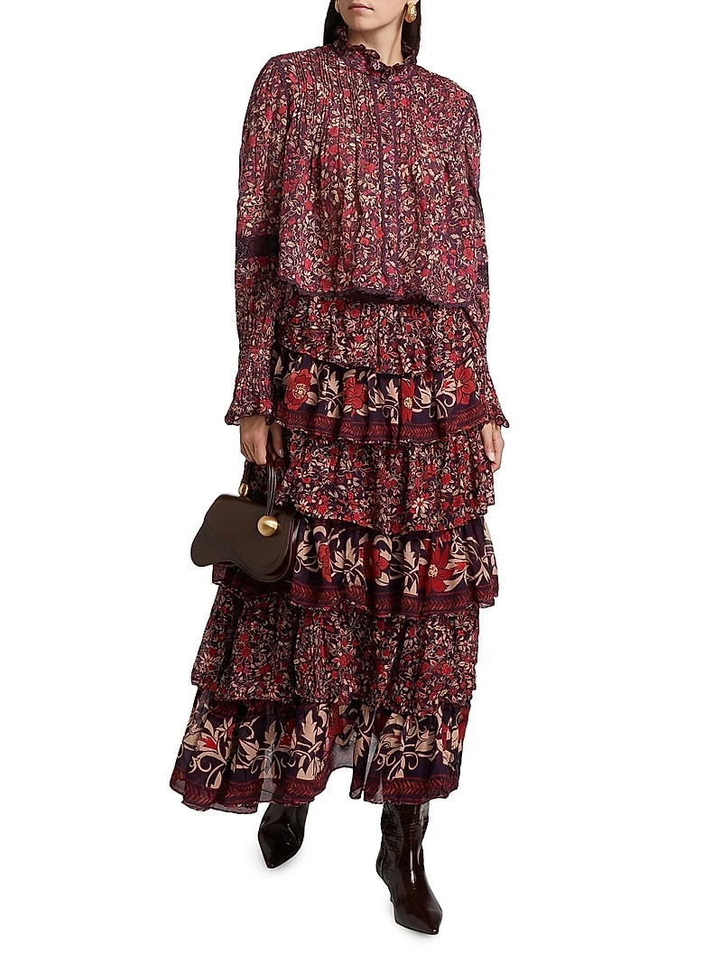 Chelsea Floral Cotton Blouse