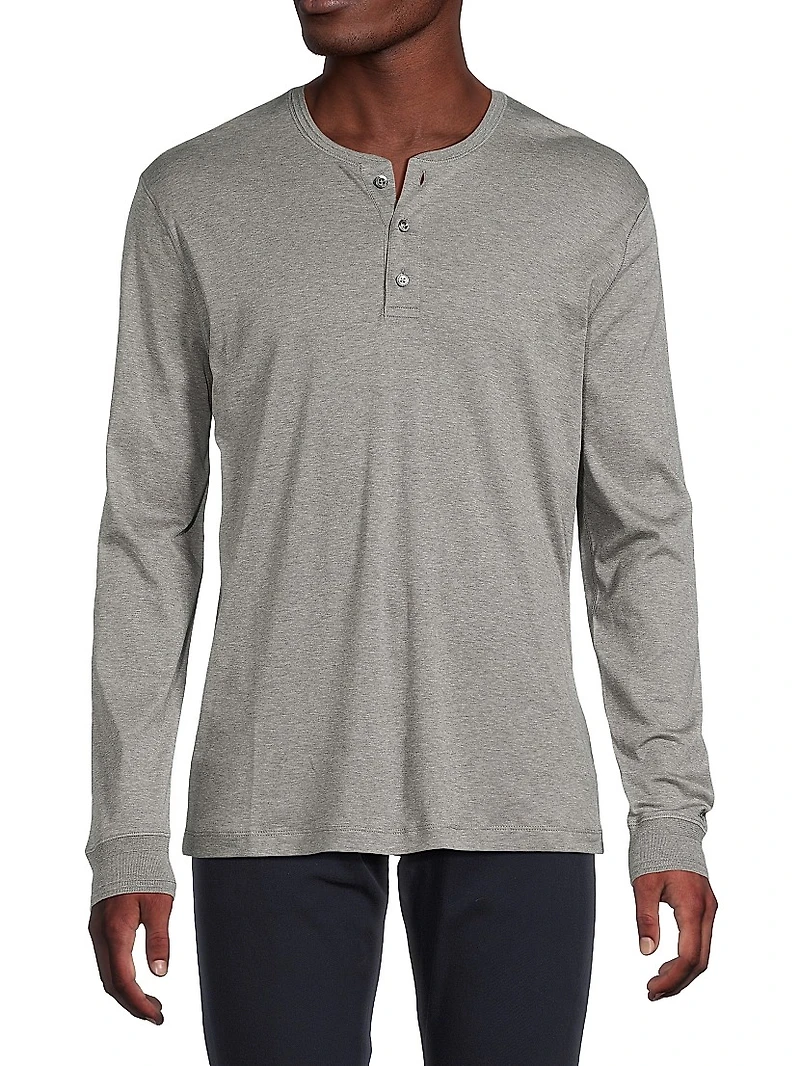 Interlock Henley Shirt