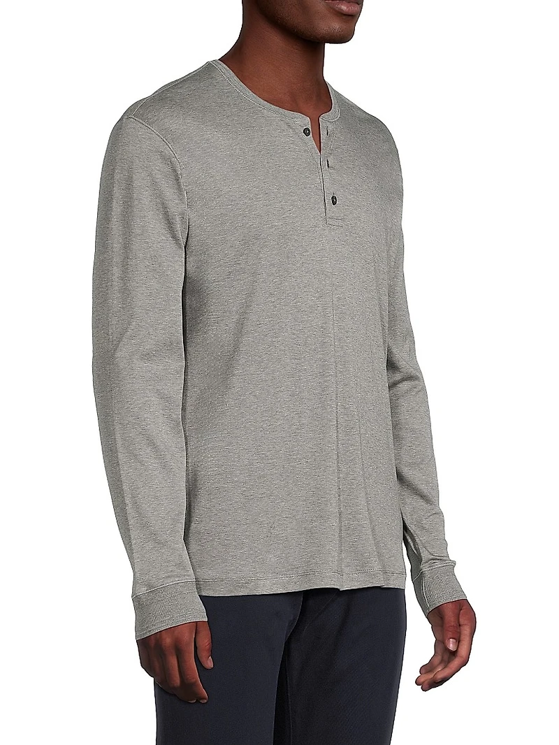 Interlock Henley Shirt