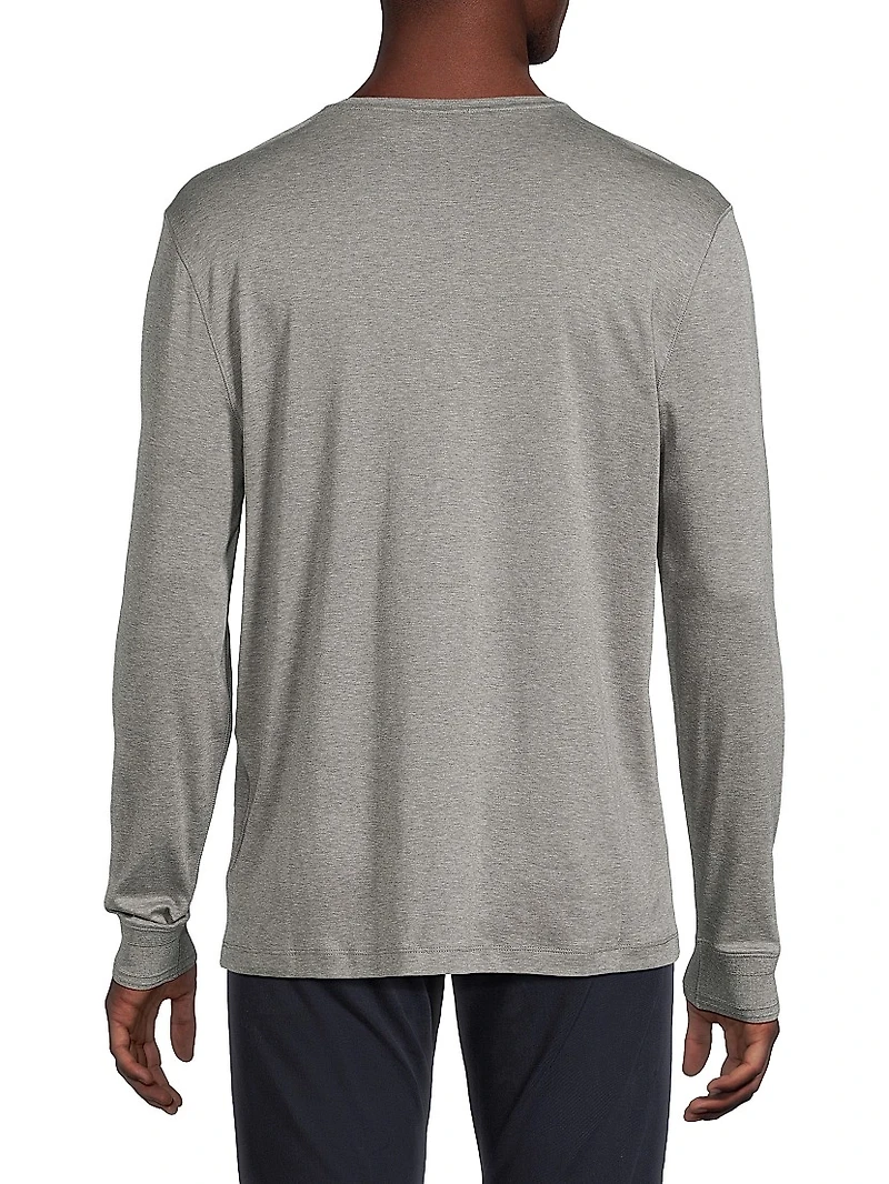Interlock Henley Shirt