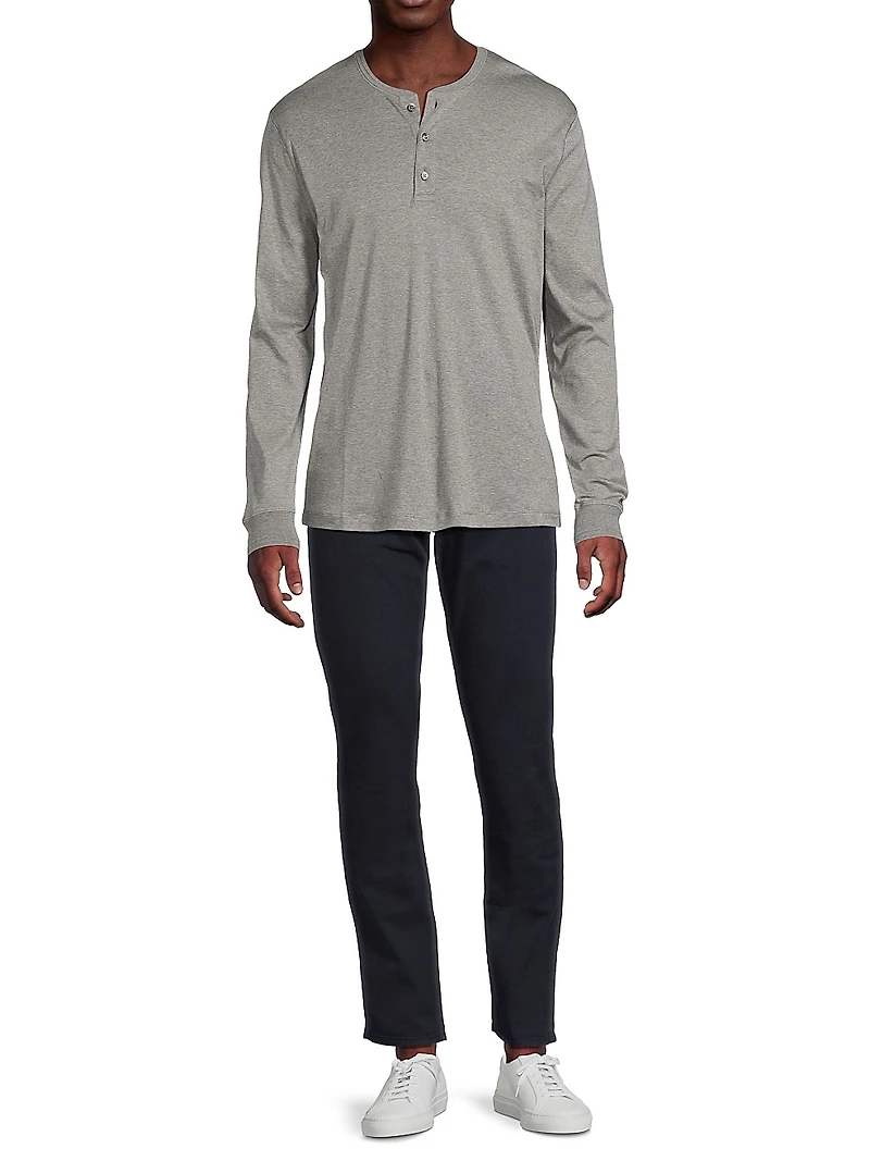 Interlock Henley Shirt
