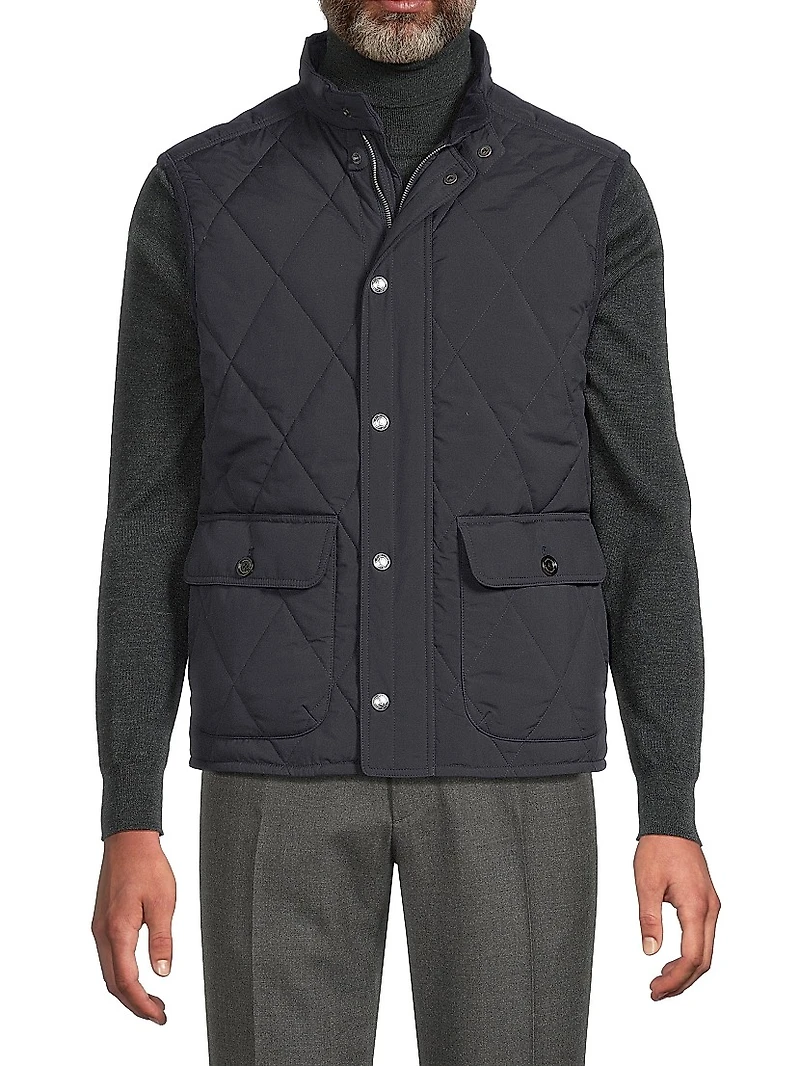 Carleton Quilted Down Vest