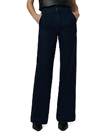 The Mason Denim Wide-Leg Pants