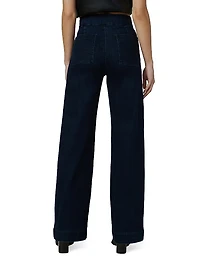 The Mason Denim Wide-Leg Pants