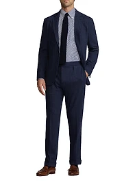 Bengal-Striped Cotton Poplin Shirt