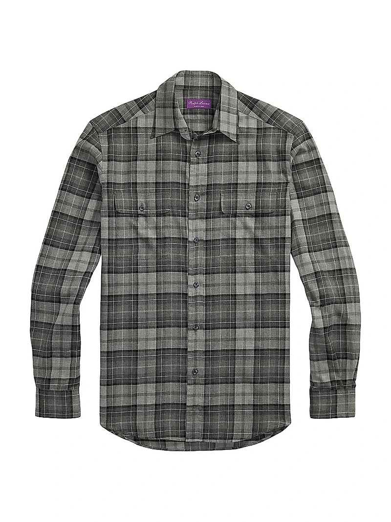 Plaid Twill Shirt