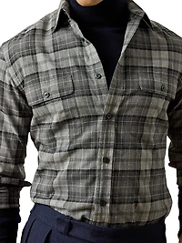 Plaid Twill Shirt