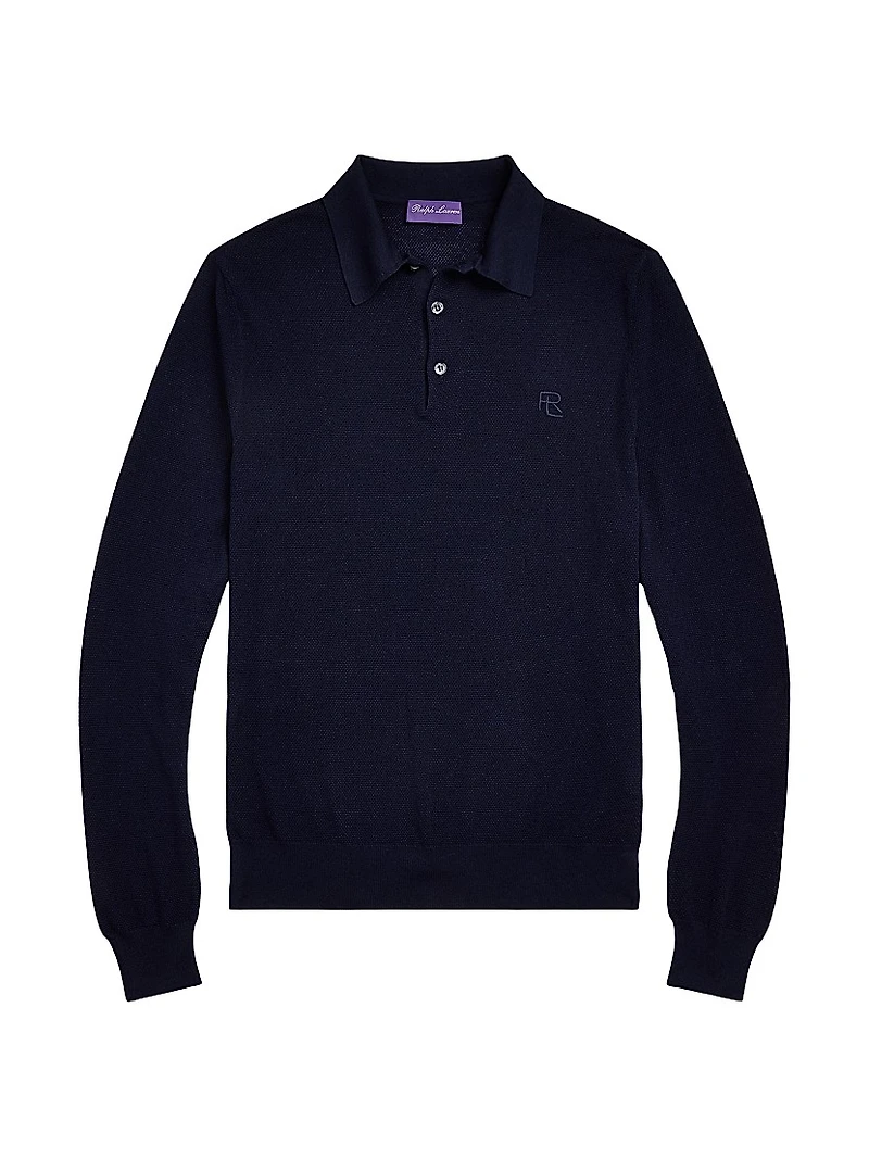 Polo Silk-Cotton Sweater