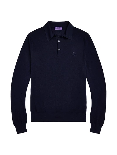 Polo Silk-Cotton Sweater