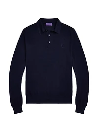 Polo Silk-Cotton Sweater
