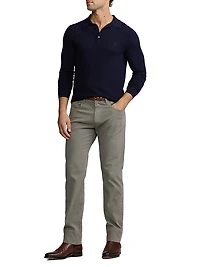 Polo Silk-Cotton Sweater