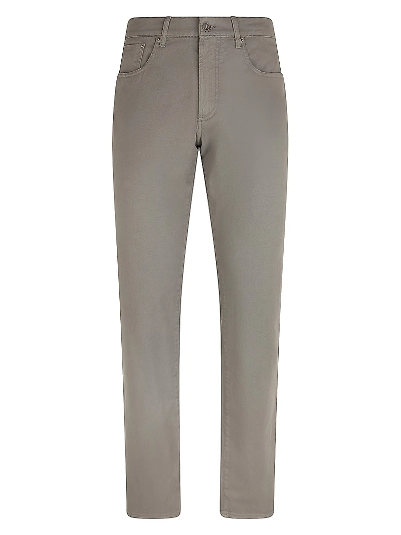 Slim Fit Twill Pants