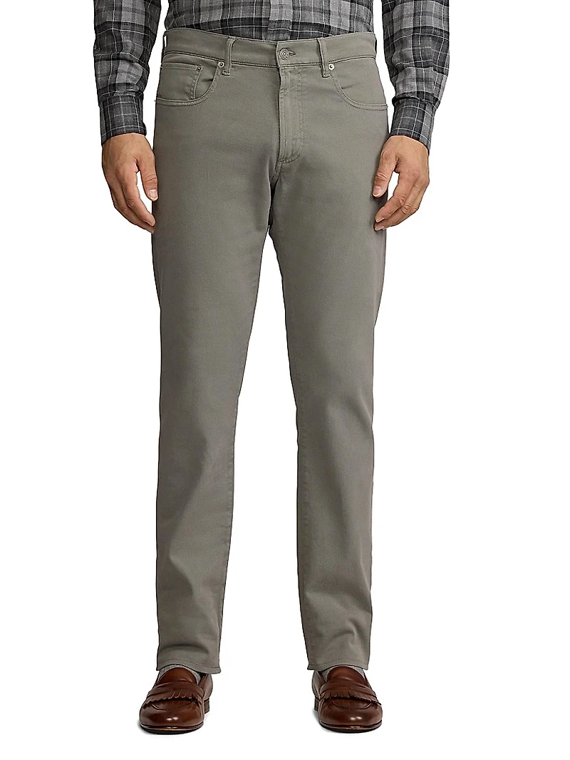 Slim Fit Twill Pants