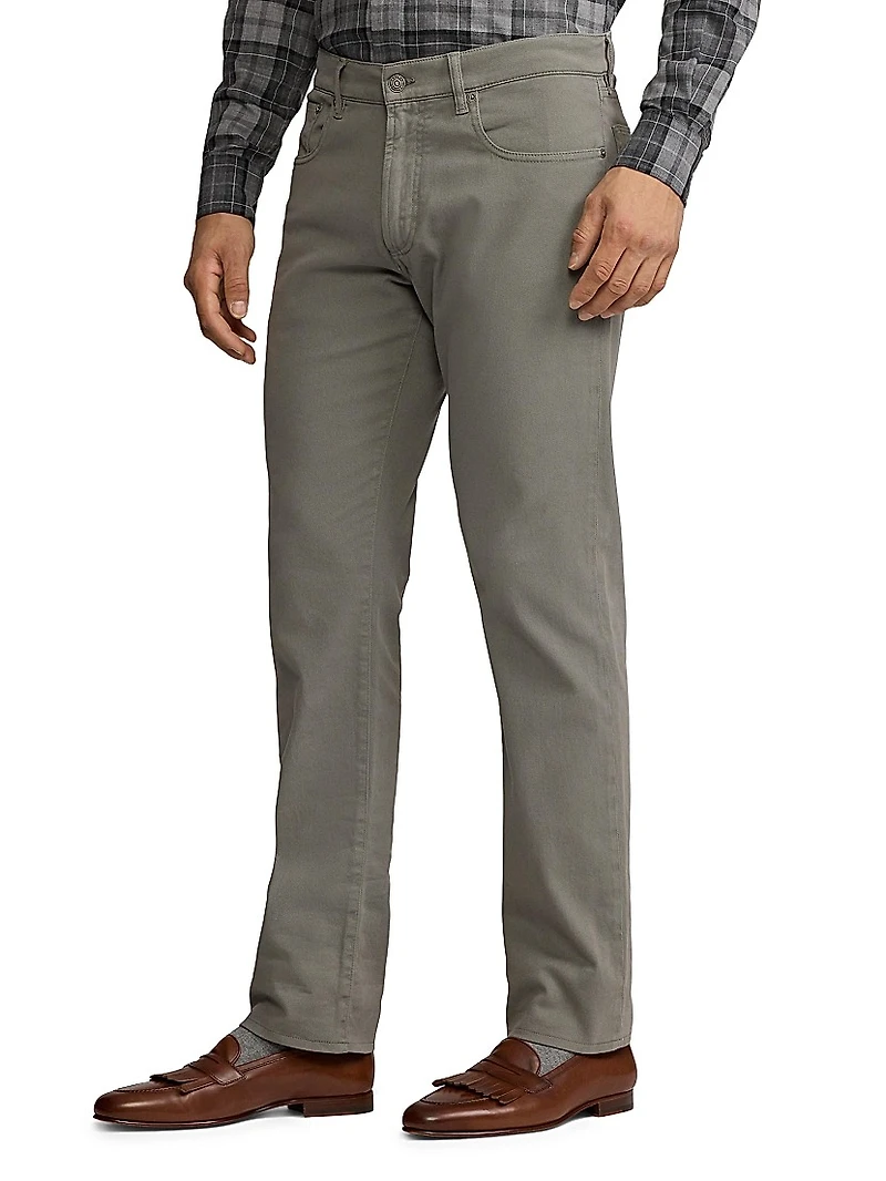 Slim Fit Twill Pants