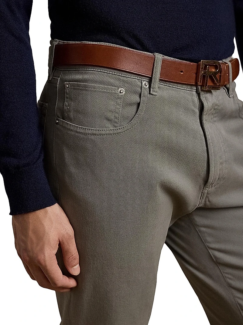 Slim Fit Twill Pants