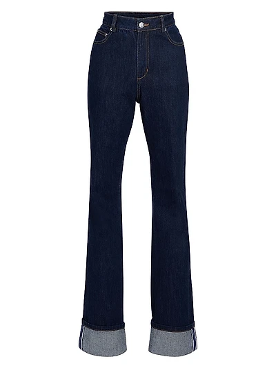 Ashton High Rise Slim Flare Jeans