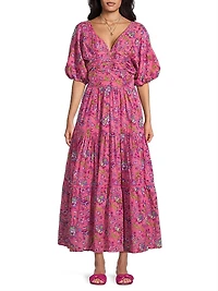 Nieves Floral Tiered Maxi Dress