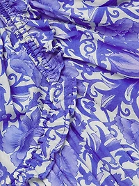 Percy Floral Pleated Maxi Dress