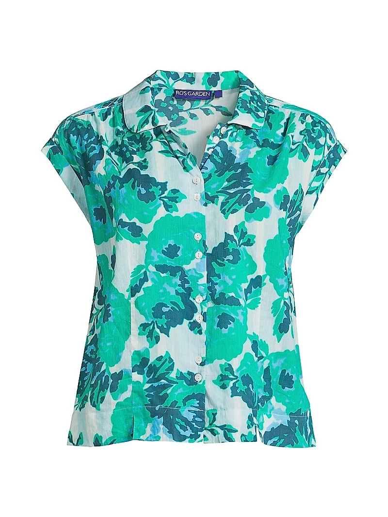 Belen Floral Cotton Shirt