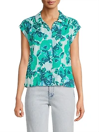 Belen Floral Cotton Shirt