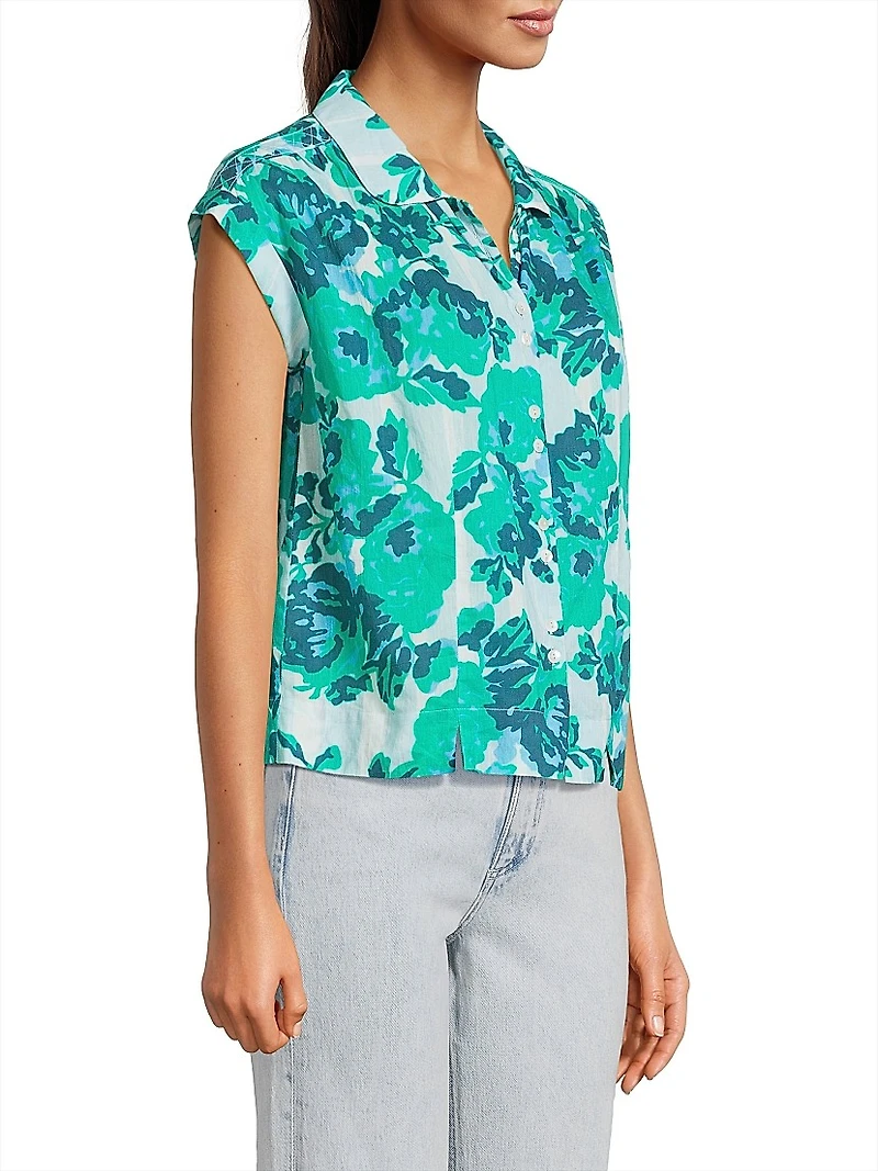 Belen Floral Cotton Shirt