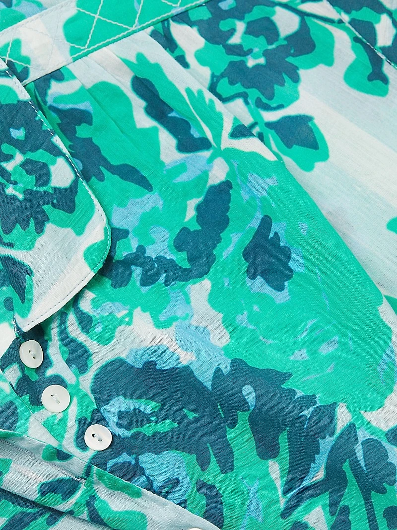 Belen Floral Cotton Shirt