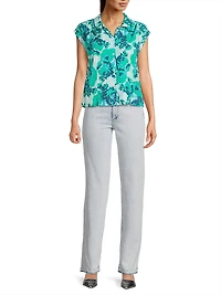 Belen Floral Cotton Shirt