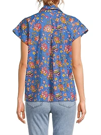 Netherlands Floral Cotton Shirt