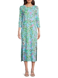Deena Sun of a Bum UPF 50+ Midi-Dress