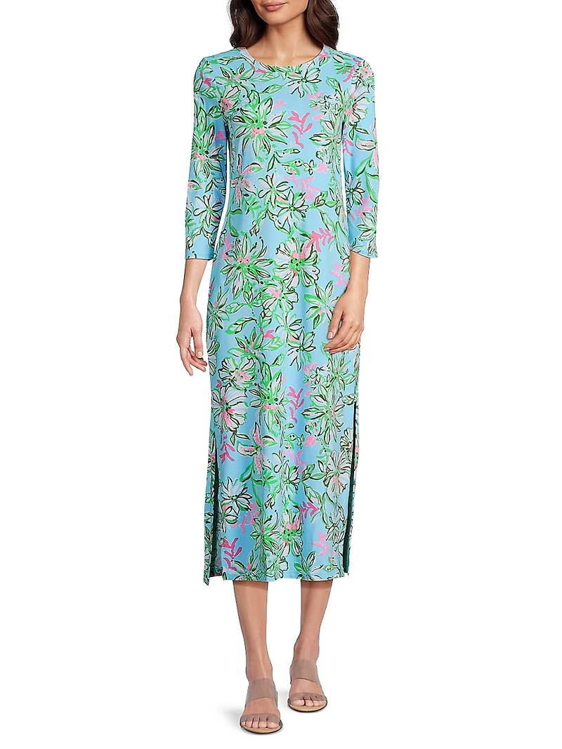 Deena Sun of a Bum UPF 50+ Midi-Dress