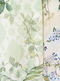 Printed Linen Short-Sleeve Shirt