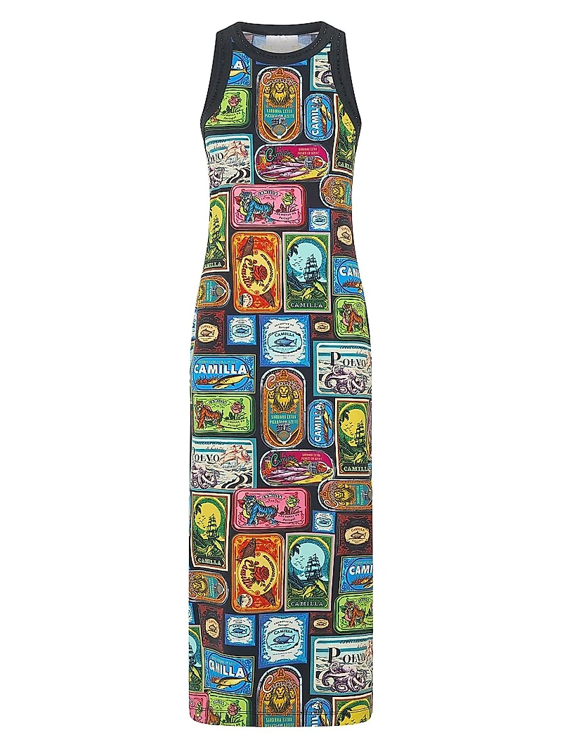 Tin Jersey Tank Dress