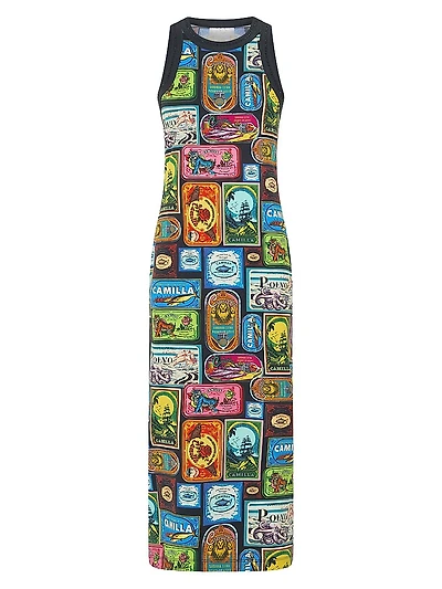 Tin Jersey Tank Dress