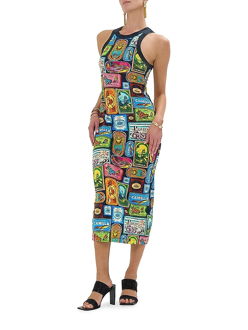 Tin Jersey Tank Dress