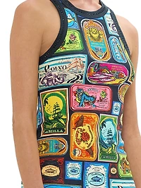 Tin Jersey Tank Dress