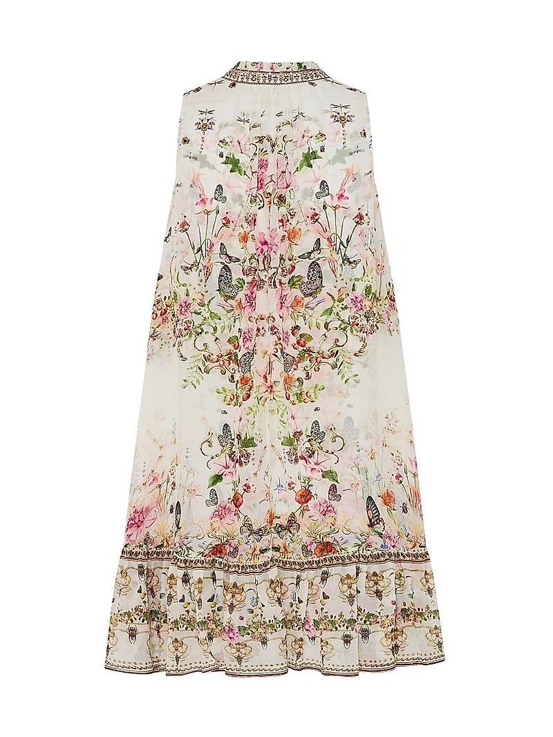 Rose Garden Ruffled Minidress