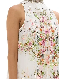 Rose Garden Ruffled Minidress