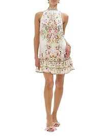 Rose Garden Ruffled Minidress