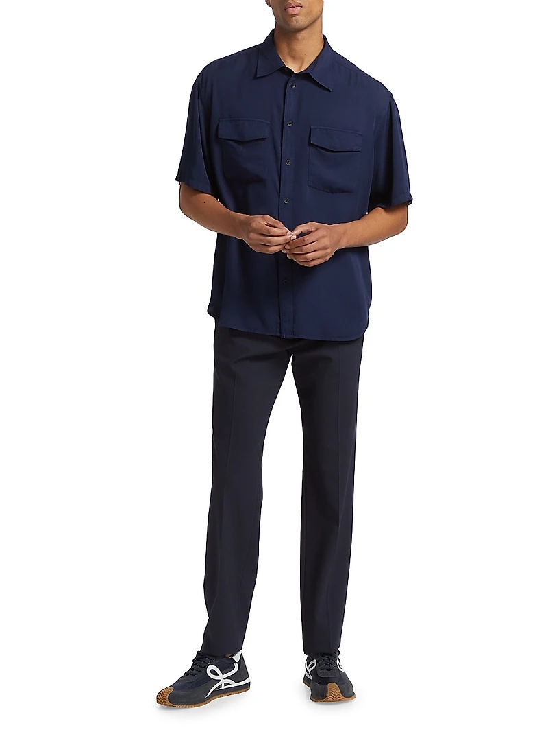 Matthew Button-Front Shirt