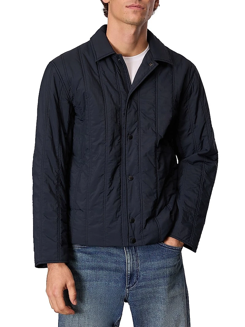 Maxwell Quilted Snap Jacket