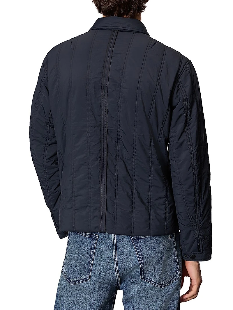 Maxwell Quilted Snap Jacket