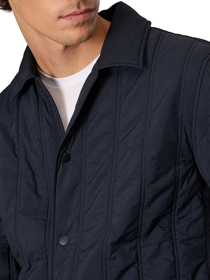 Maxwell Quilted Snap Jacket