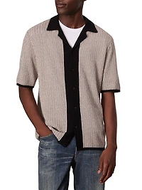 Harvey Retro Short-Sleeve Camp Shirt