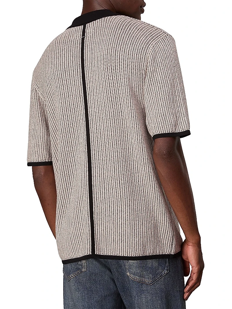 Harvey Retro Short-Sleeve Camp Shirt