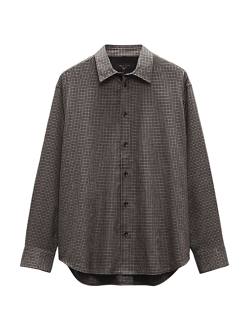 Matthew Plaid Flannel Long-Sleeve Shirt