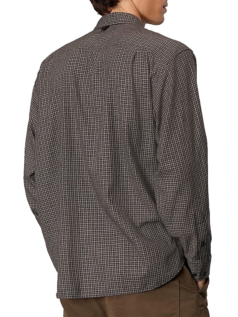 Matthew Plaid Flannel Long-Sleeve Shirt