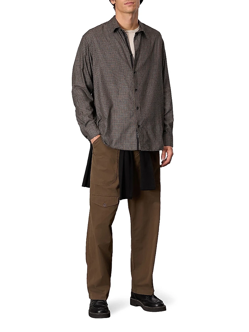 Matthew Plaid Flannel Long-Sleeve Shirt