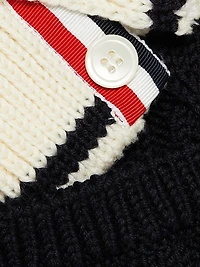 Baby Cable-Knit Wool Cardigan