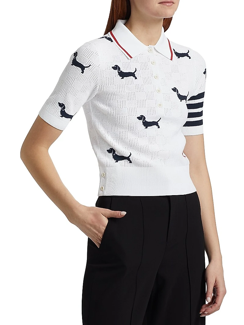 Hector Jacquard Polo Shirt